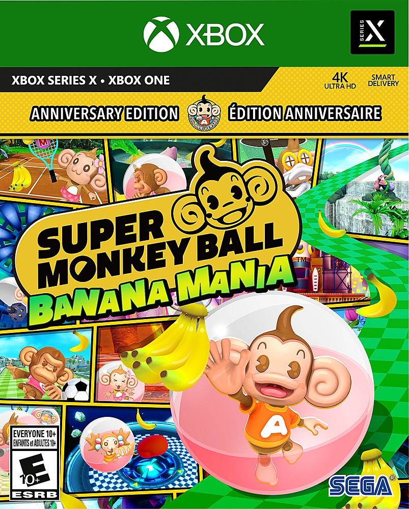 Super Monkey Ball Banana Mania Anniversary Edition Xbox Series X Best Buy