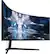 Alt View 16. Samsung - Odyssey 49” 1000R Curved Dual QHD FreeSync & G-Sync Gaming Monitor - Black.