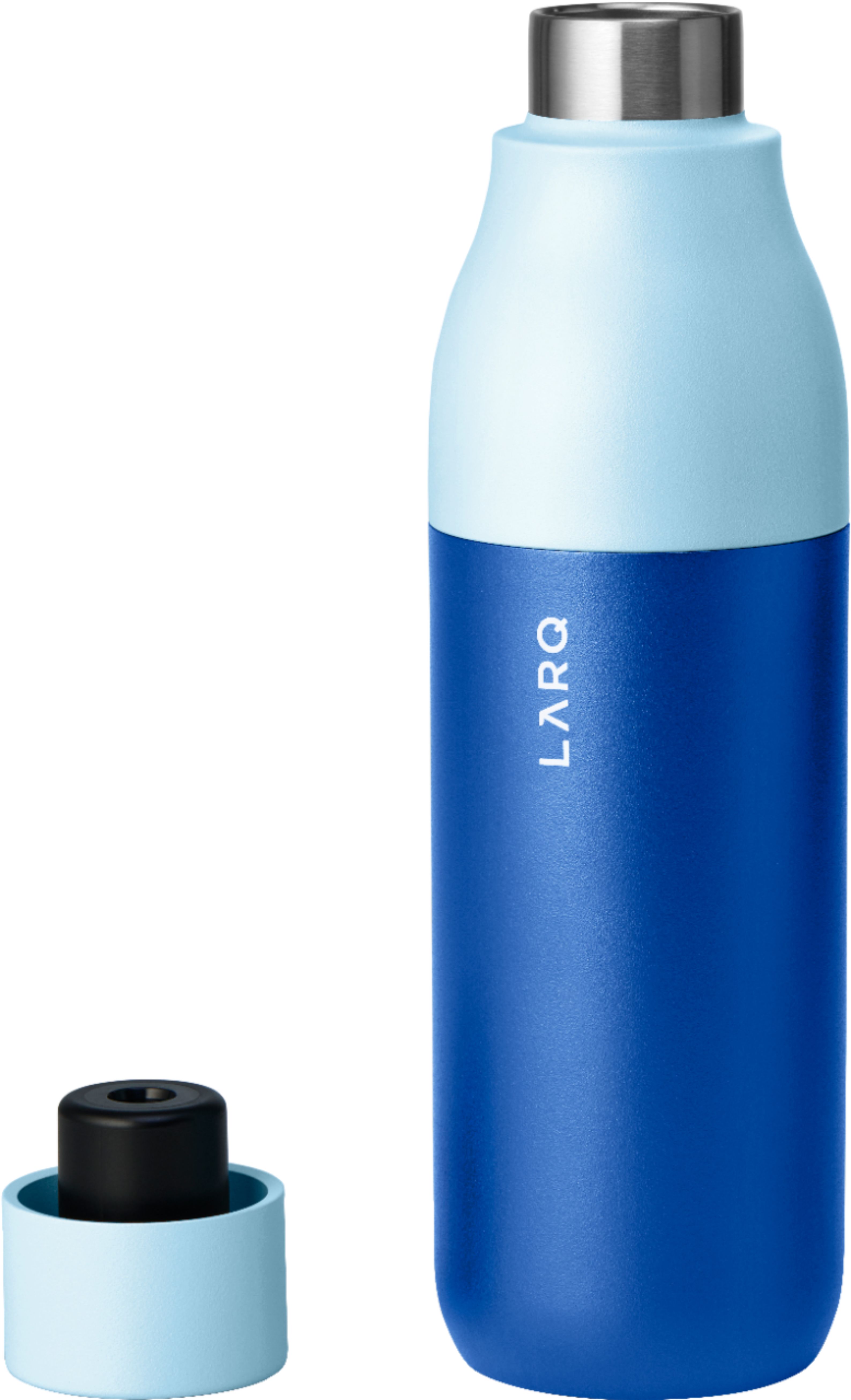 Best Buy: LARQ 25 oz. Water Purification Thermal Bottle Granite-White  BDGW074A