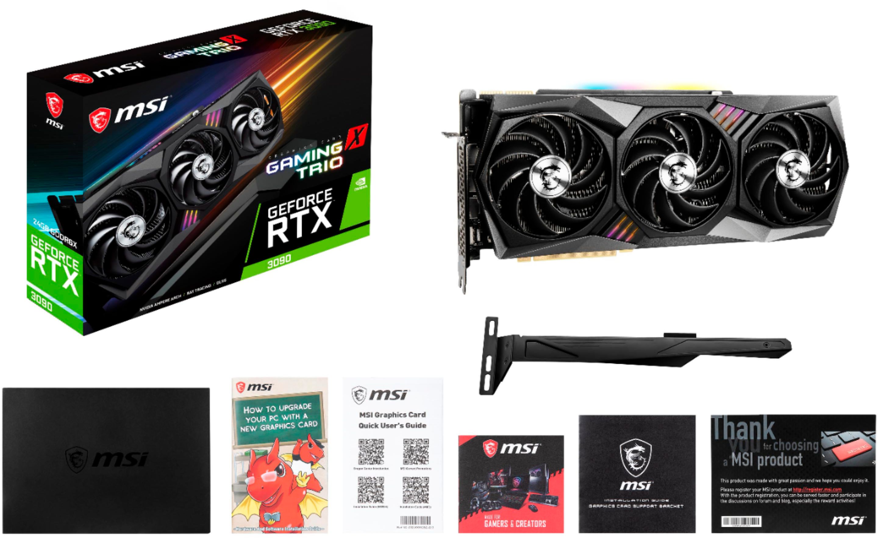 Best Buy: MSI NVIDIA GeForce RTX 3090 GAMING X TRIO 24G 24GB 