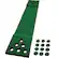 Angle. Big Sky Company - Pong Golf Putting Mat Game with 12 Cup Covers - Portable Putting Green with Non-Slip Bottom for Outdoor Games - Green.