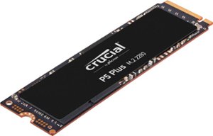 Crucial - P5 Plus 1TB Internal SSD PCIe Gen 4 x4 NVMe - Front_Zoom