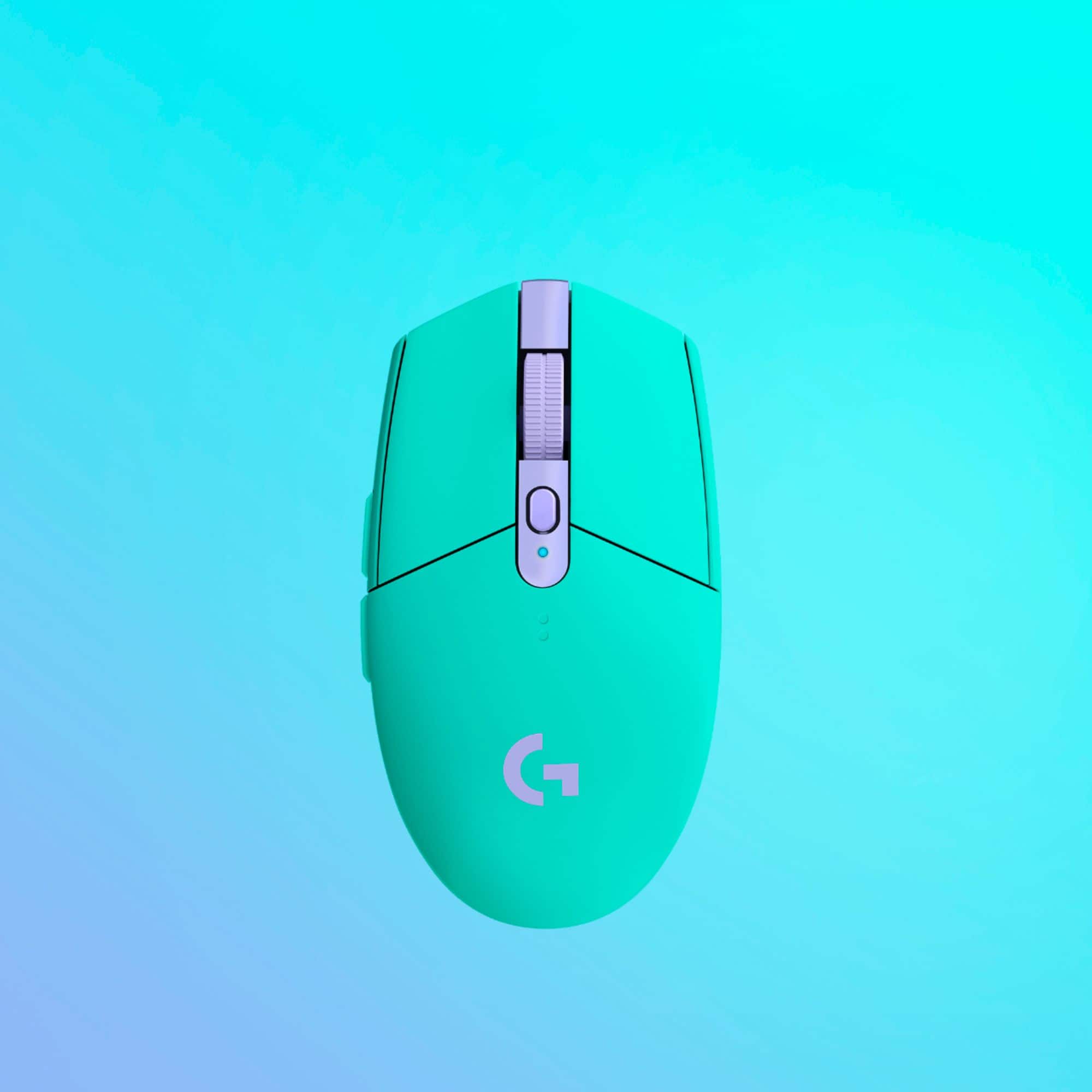 Alt View 14. Logitech - G305 LIGHTSPEED Wireless Optical 6 Programmable Button Gaming Mouse with 12,000 DPI HERO Sensor - Mint.