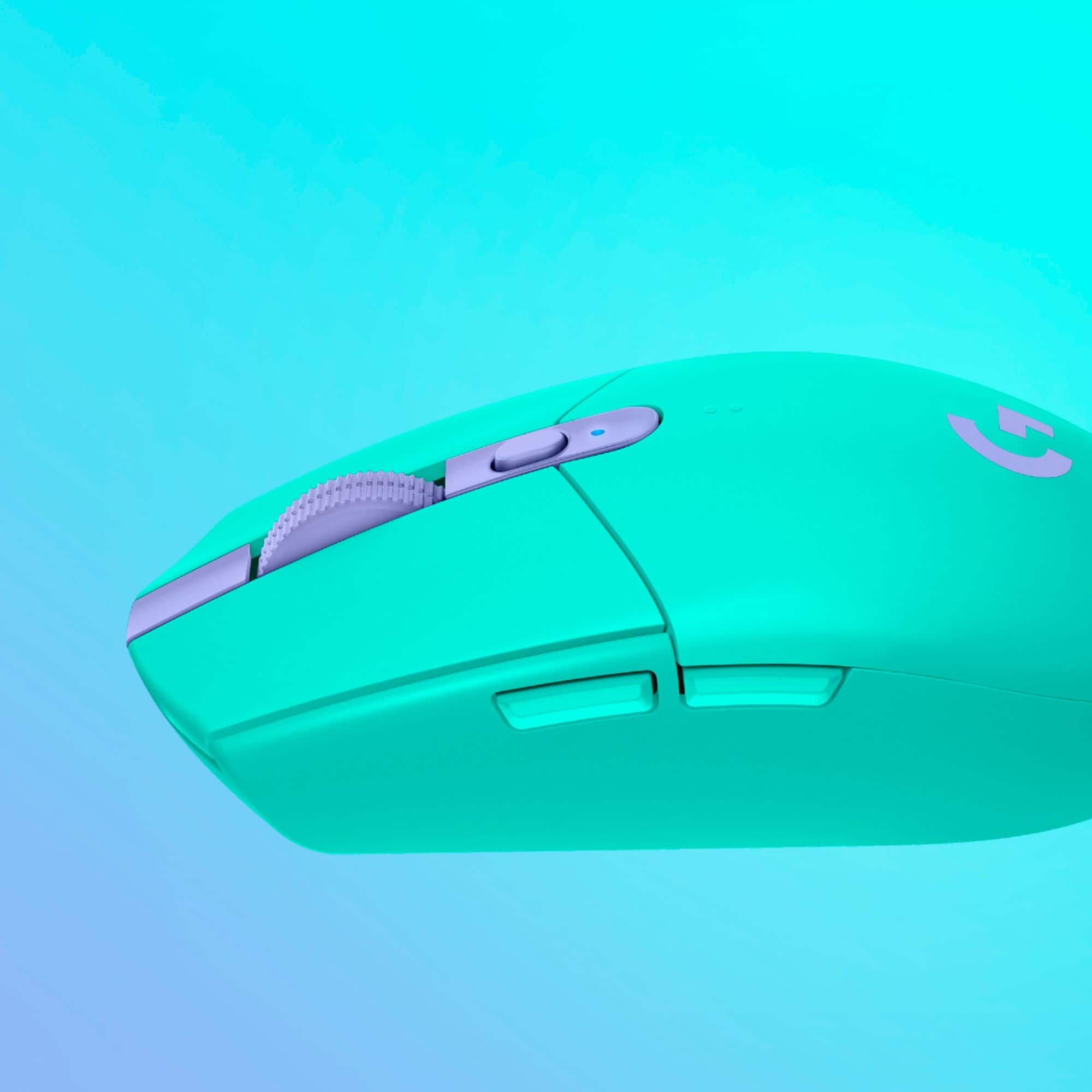 Alt View Zoom 16. Logitech - G305 LIGHTSPEED Wireless Optical 6 Programmable Button Gaming Mouse with 12,000 DPI HERO Sensor - Wireless - Mint.