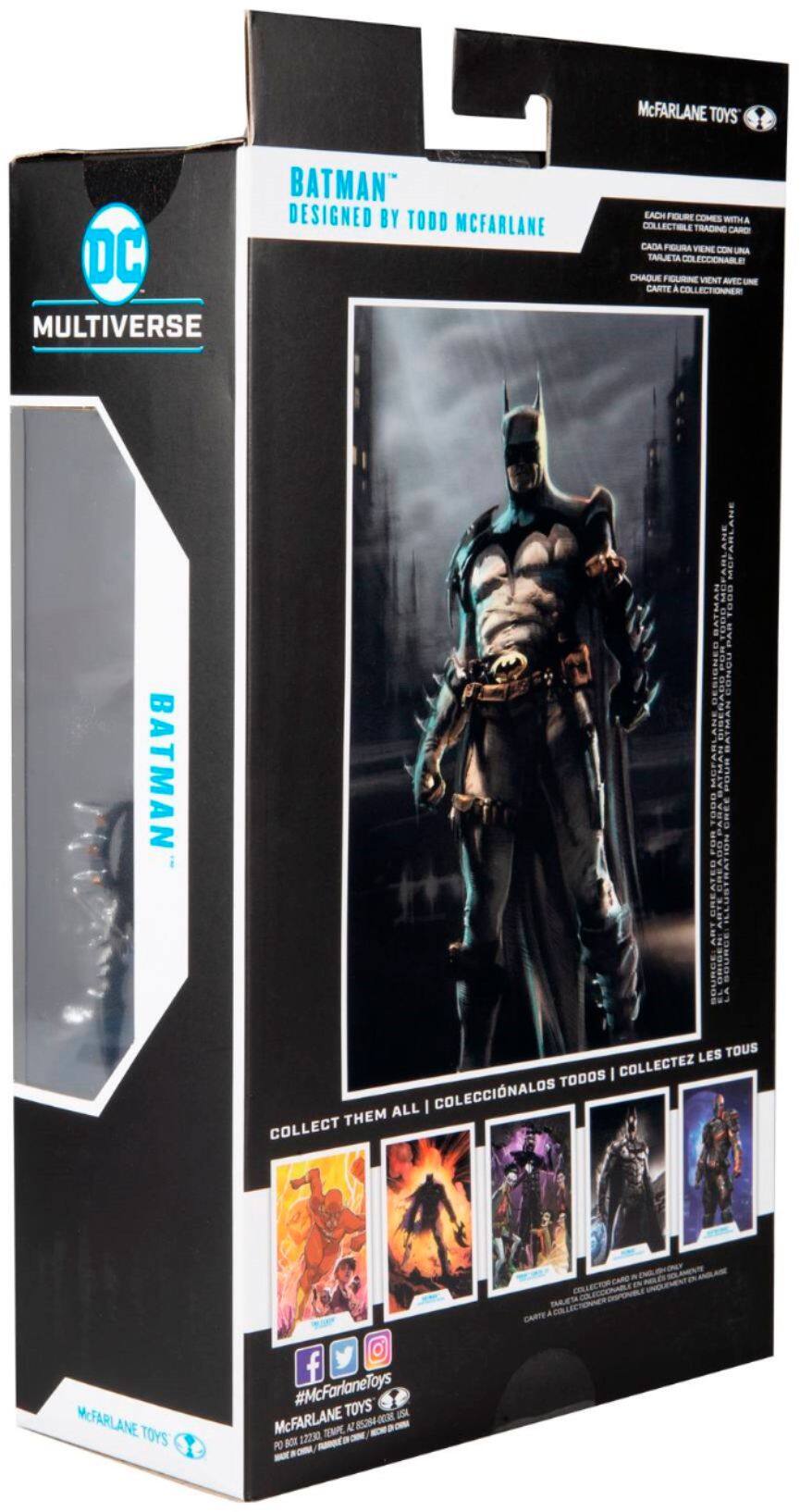Alt View 19. McFarlane Toys - DC Multiverse - Todd McFarlane Batman 7" Figure.