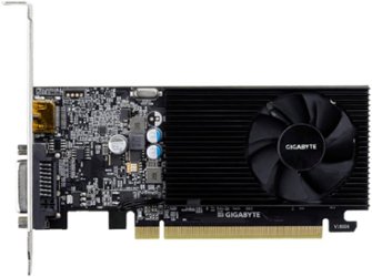 GIGABYTE - NVIDIA GeForce GT 1030 2GB GDDR4 PCI Express 3.0 Graphics Card - Front_Zoom