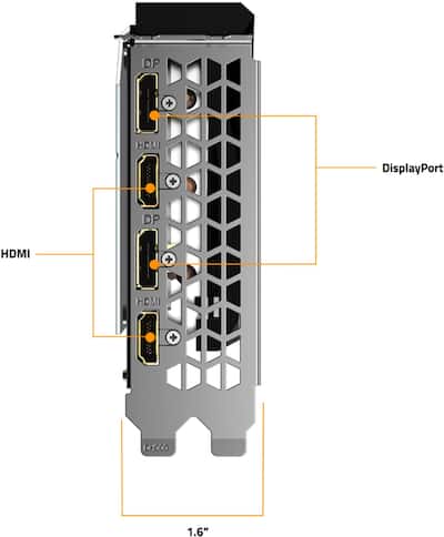 GIGABYTE NVIDIA GeForce RTX 3060 12GB GDDR6 PCI Express 4.0 GIGABYTE NVIDIA GeForce RTX 3060 12GB GDDR6 PCI Express 4.0