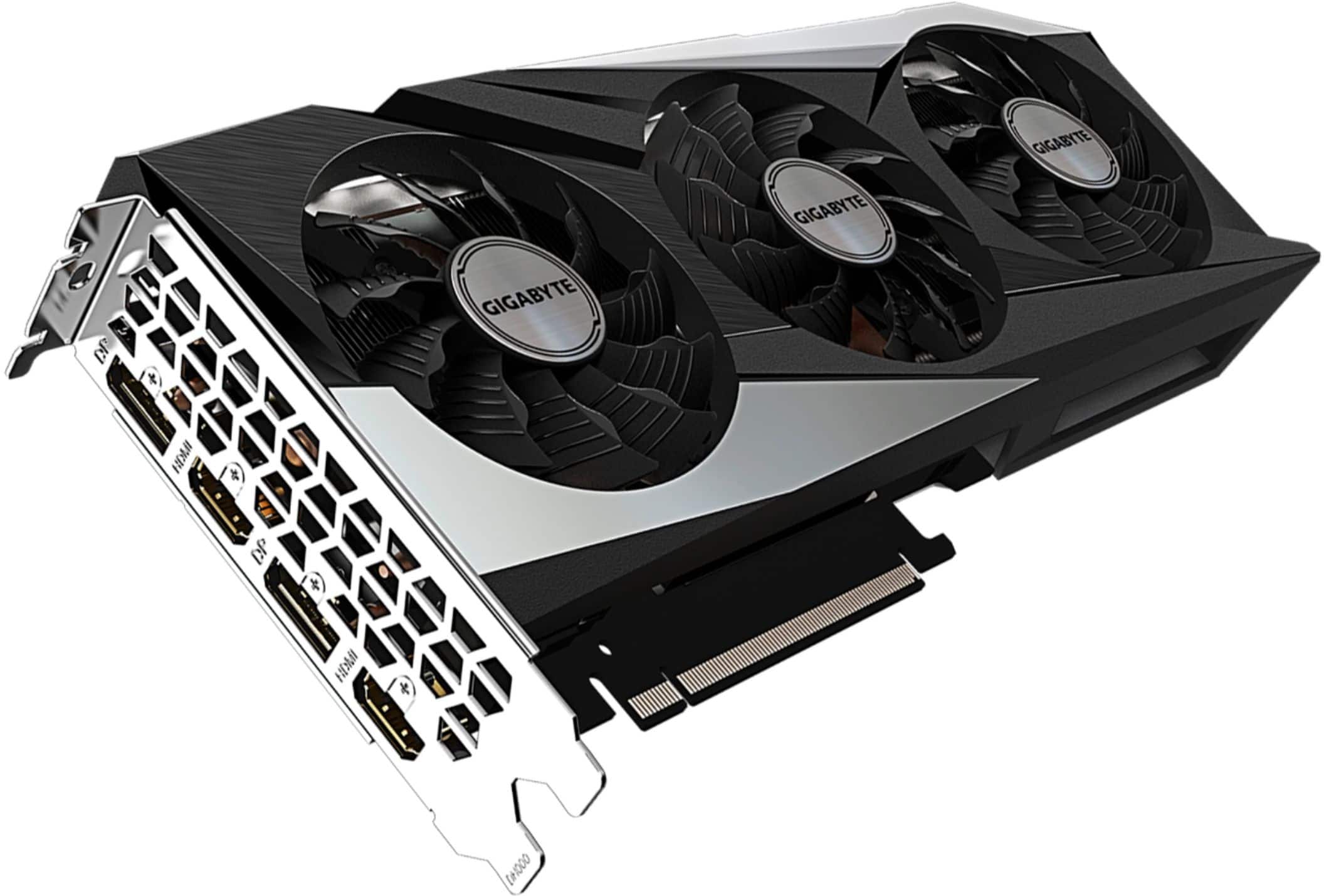 Alt View 17. GIGABYTE - NVIDIA GeForce RTX 3060 12GB GDDR6 PCI Express 4.0 Graphics Card - Black.