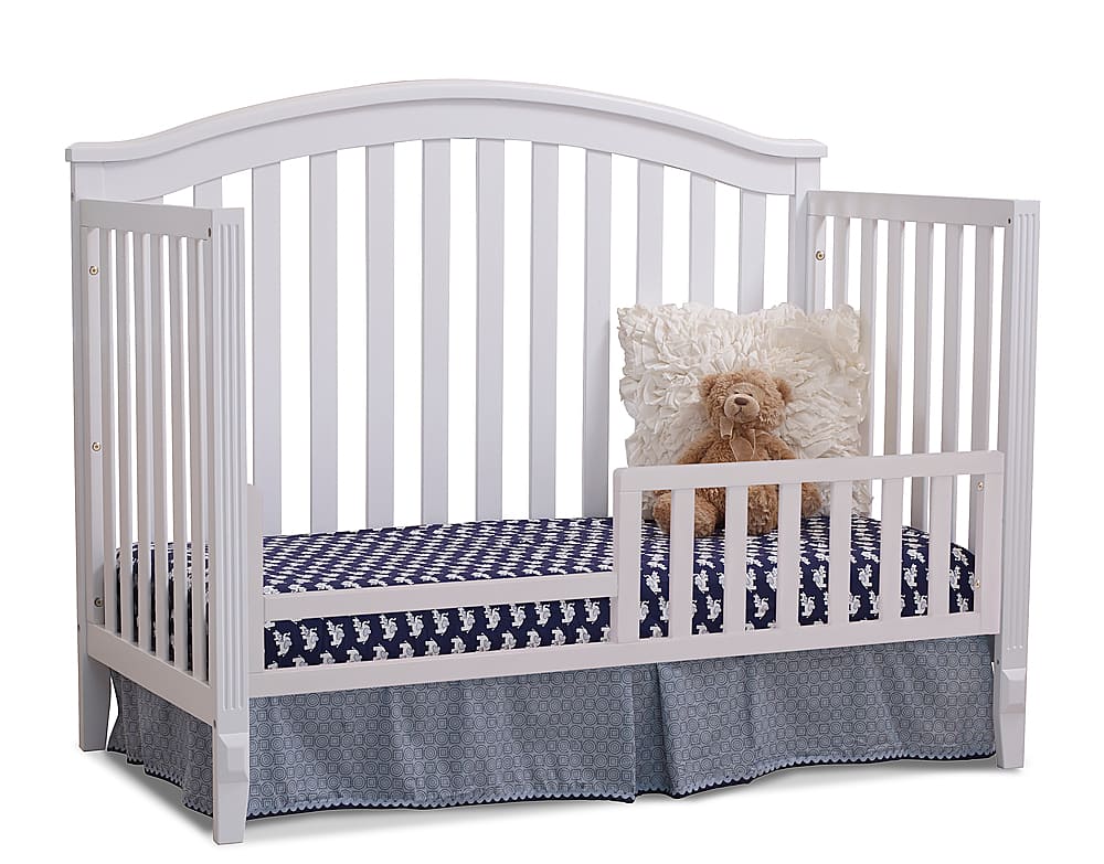 Left. Sorelle - Berkley Crib - White.