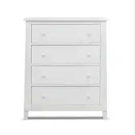 Sorelle - Berkley 4 Drawer Chest - White
