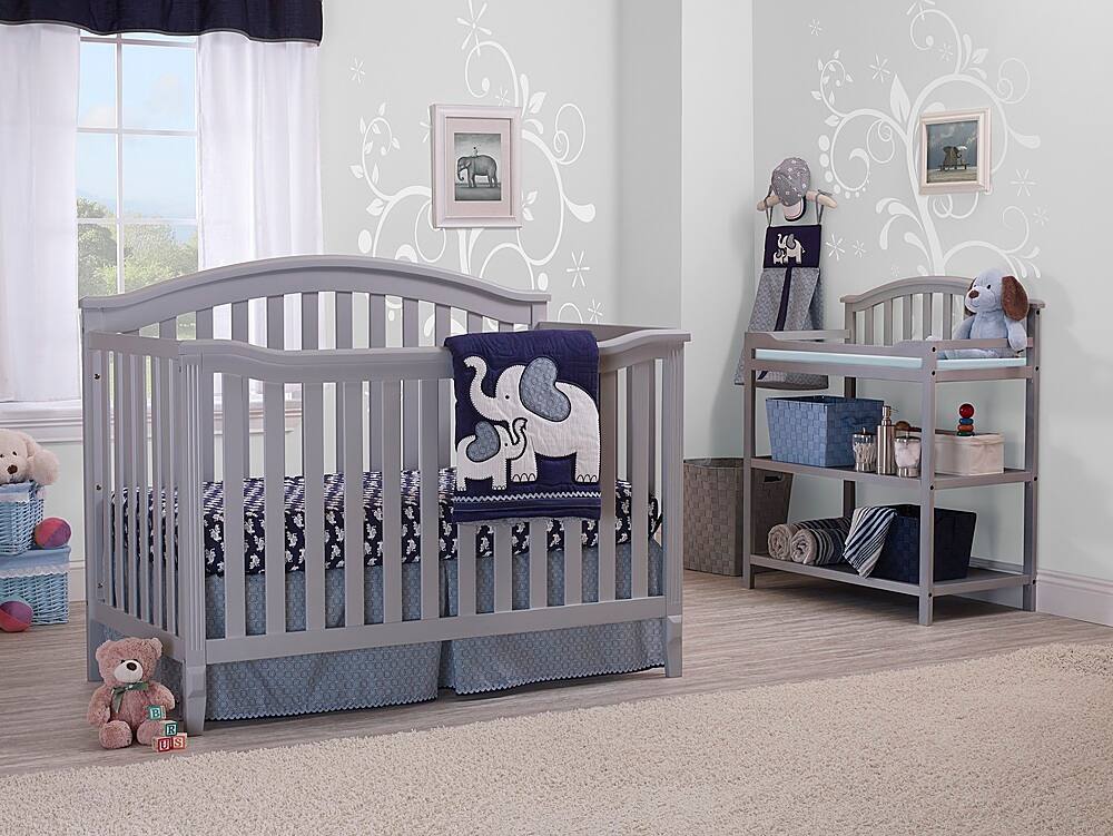 Alt View 12. Sorelle - Berkley Crib - Gray.