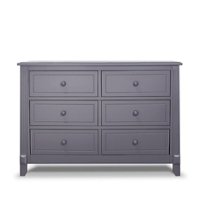 Sorelle - Berkley Double Dresser - Gray - Front_Zoom