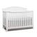 Angle. Sorelle - Berkley Round Top Panel Crib - White.
