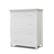 Angle. Sorelle - Princeton Elite 4 Drawer Dresser - White.