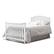 Left. Sorelle - Fairview 4-in-1 Crib - White.