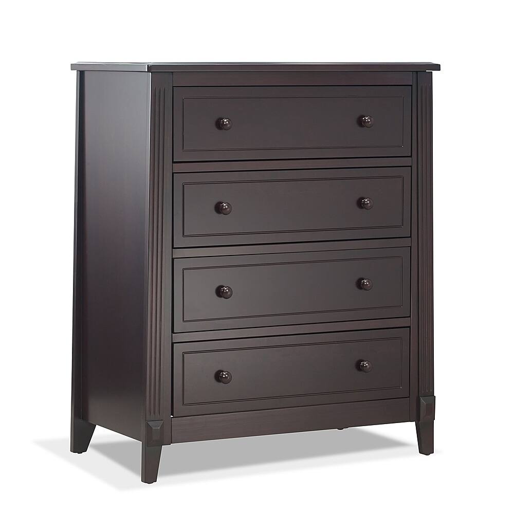 Angle. Sorelle - Berkley 4 Drawer Chest - Espresso.