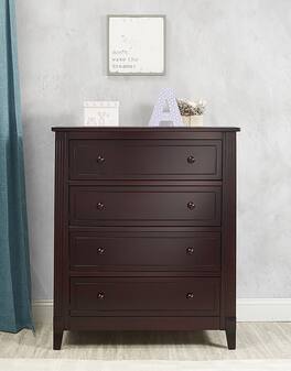 Sorelle - Berkley 4 Drawer Chest - Espresso