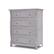 Angle. Sorelle - Princeton Elite 4 Drawer Dresser - Weathered Gray.