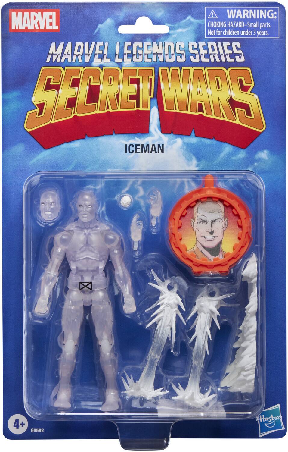 Secret Wars - Marvel Legends: Retro - Iceman Action Figure - COLLECTIBLES
