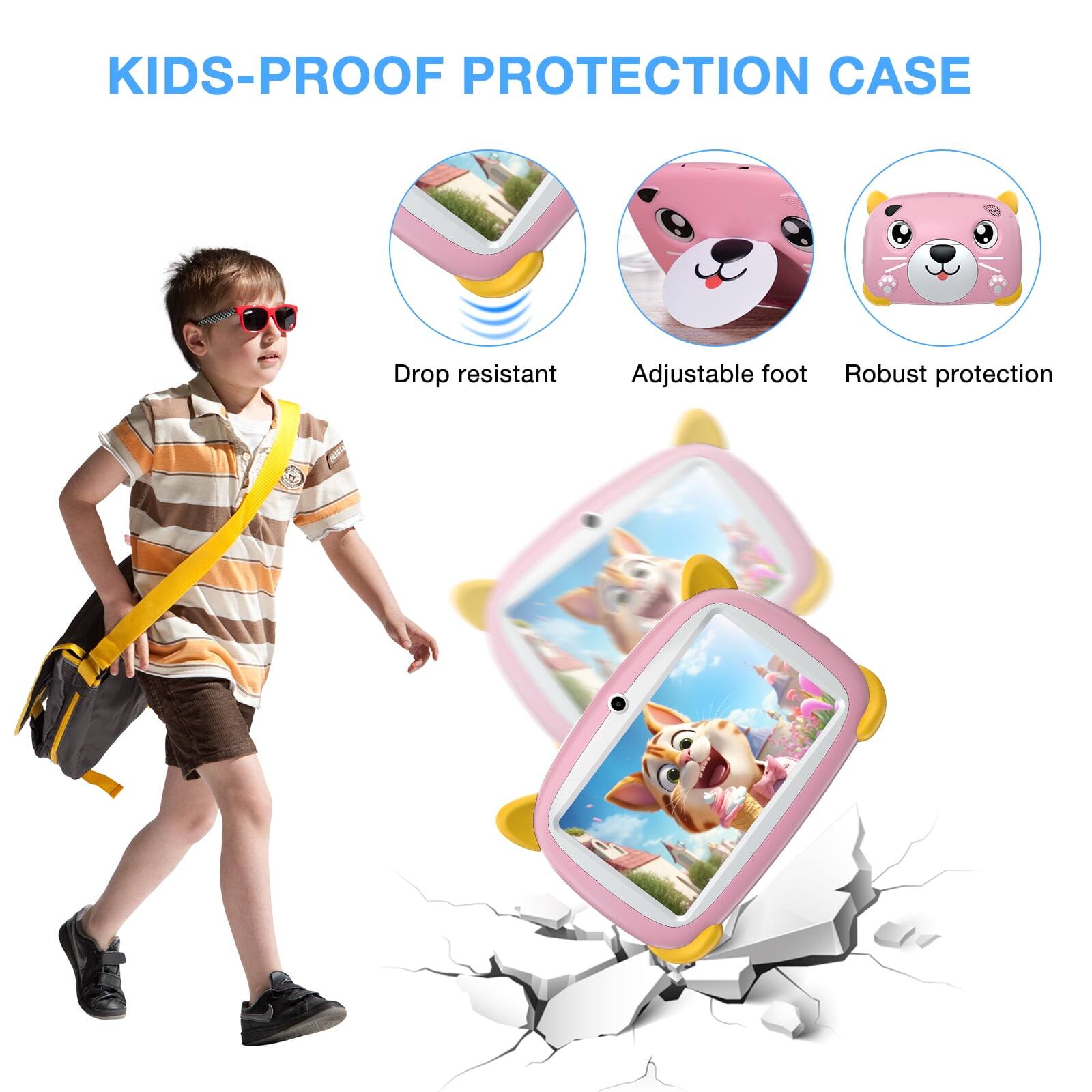 KIDS-PROOF PROTECTION CASE
Drop resistant
Adjustable foot
Robust protection