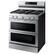 Alt View 15. Samsung - Open Box 6.0 cu. ft. Smart Freestanding Gas Range with Flex Duo, Stainless Cooktop & Air Fry - Fingerprint Resistant Stainless Steel.