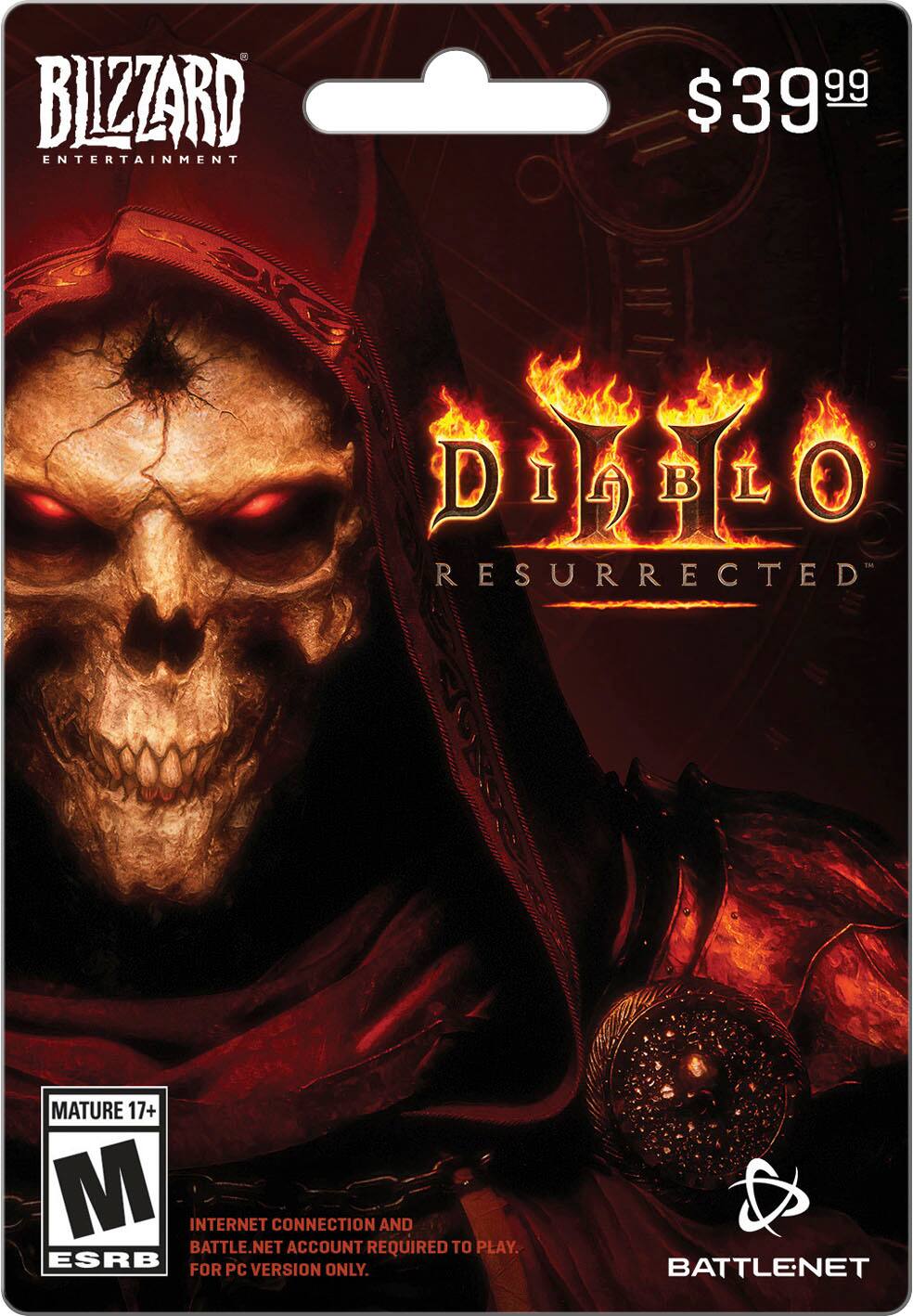 Front. Blizzard Entertainment - Diablo II: Resurrected. - M (Mature 17+)