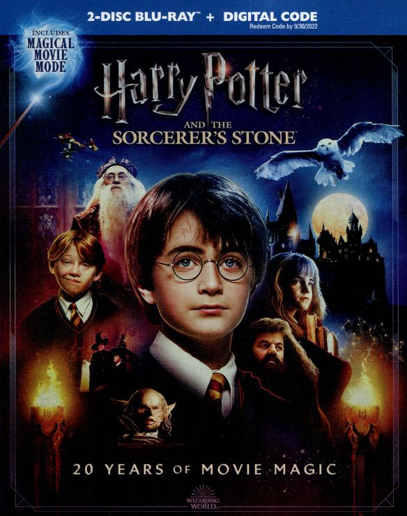 

Harry Potter and the Sorcerer's Stone [Magical Movie Mode] [Includes Digital Copy] [Blu-ray] [2001]