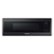 Front Zoom. Samsung - 1.1 cu. ft. Smart SLIM Over-the-Range Microwave with 400 CFM Hood Ventilation, Wi-Fi & Voice Control - Black stainless steel.
