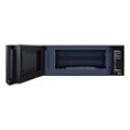 Alt View Zoom 13. Samsung - 1.1 cu. ft. Smart SLIM Over-the-Range Microwave with 400 CFM Hood Ventilation, Wi-Fi & Voice Control - Black stainless steel.
