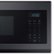 Alt View Zoom 19. Samsung - 1.1 cu. ft. Smart SLIM Over-the-Range Microwave with 400 CFM Hood Ventilation, Wi-Fi & Voice Control - Black stainless steel.