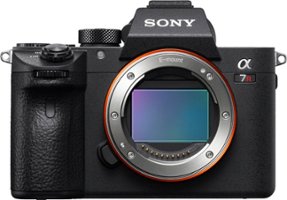 Sony - Alpha 7R IV Full-frame Mirrorless Interchangeable Lens 61 MP Camera - Body Only - Black - Front_Zoom