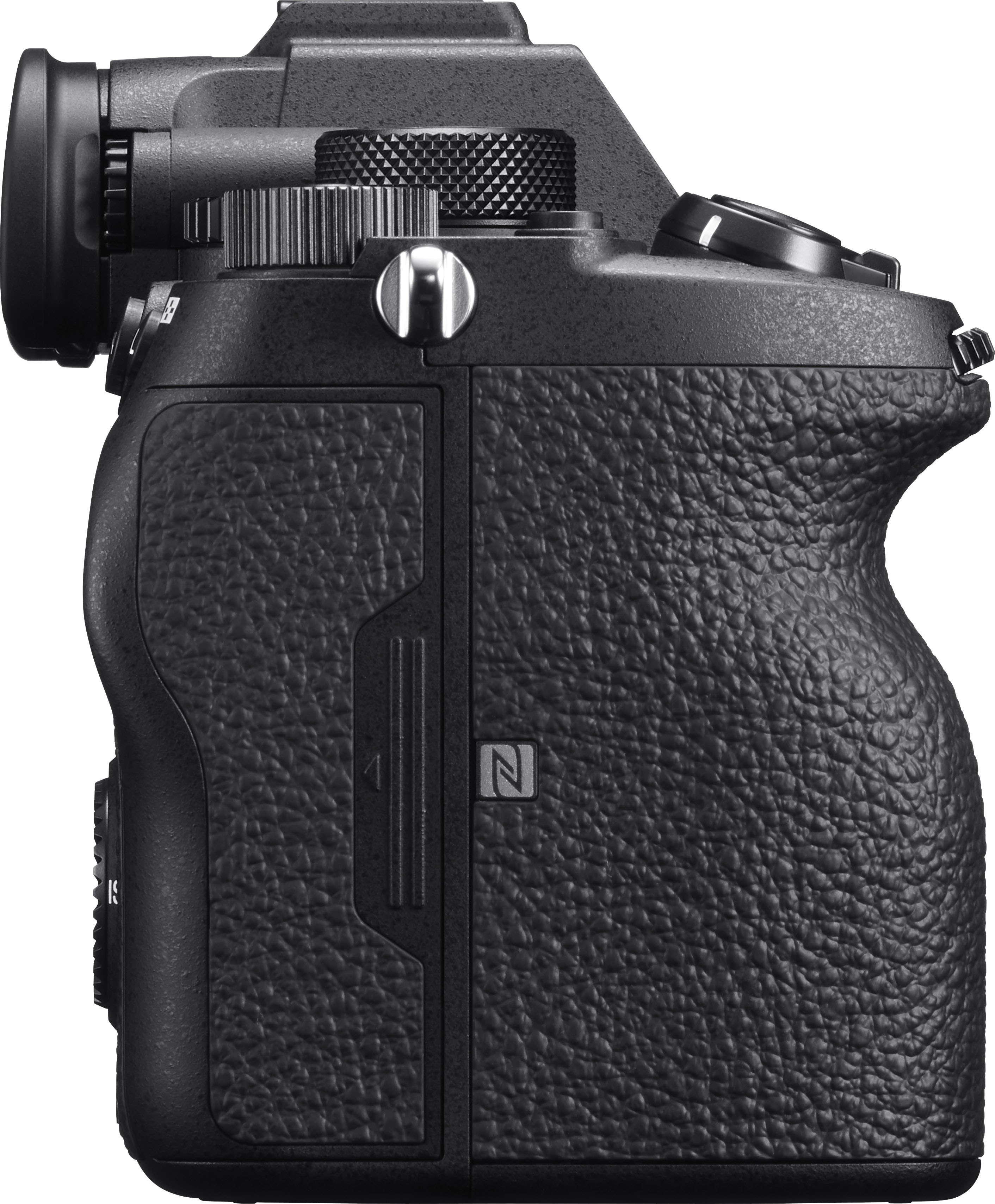 Black Sony Alpha 7R IV Full Frame Mirrorless Interchangeable Lens Camera w/High Resolution 61MP Sensor and Fe 50mm F1.8 Lens