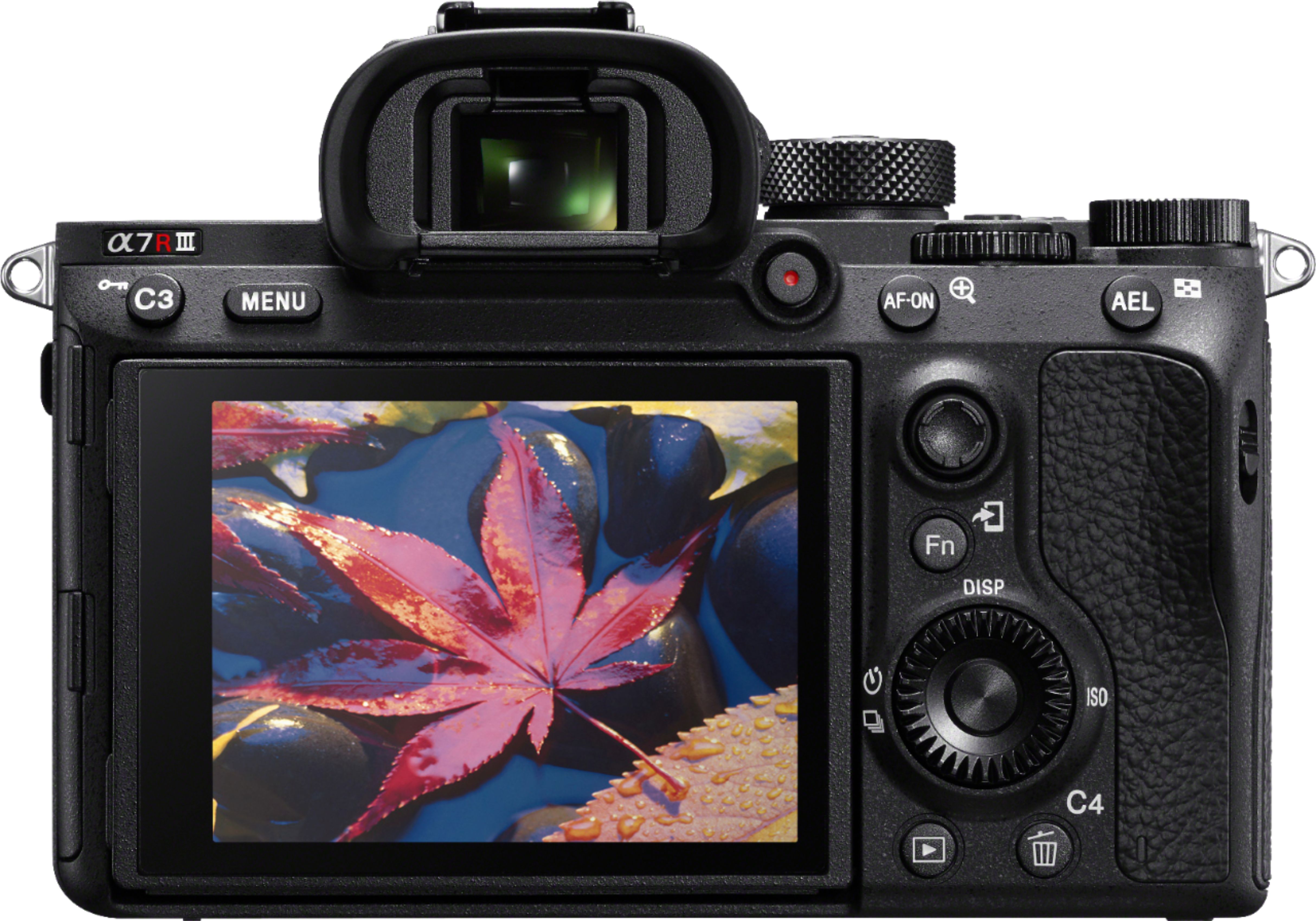 Back View: Sony - E 70-350mm F4.5-6.3 G OSS Telephoto Zoom Lens for E-mount Cameras - Black