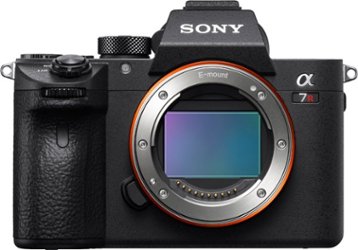 Sony - Alpha 7R III Full-frame Interchangeable Lens 42.4 MP Mirrorless Camera - Body Only - Black - Front_Zoom