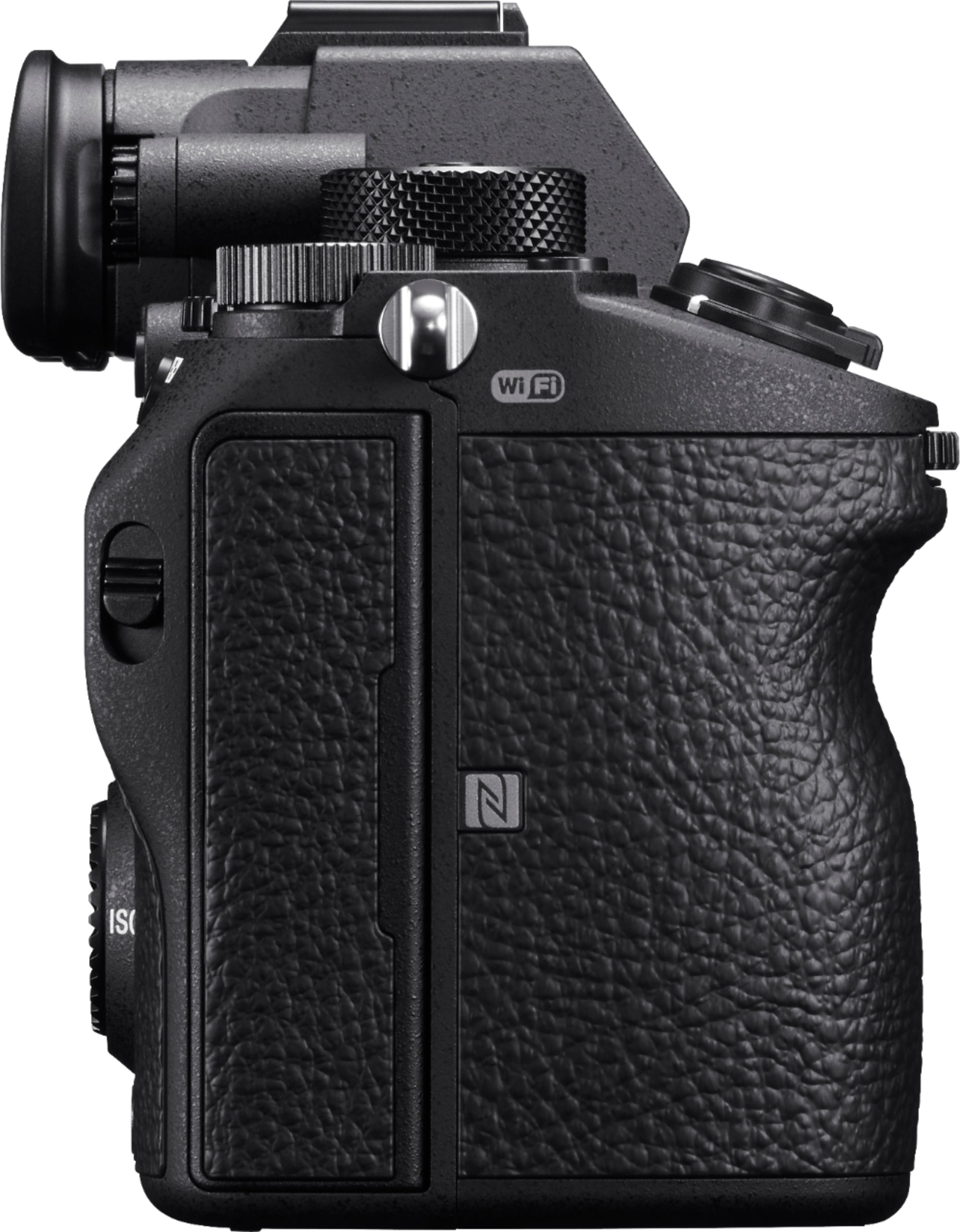 Left View: Sony - 18-200mm f/3.5-6.3 Alpha E-Mount Lens for Alpha NEX DSLR Cameras - Silver