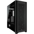 Front. CORSAIR - AIRFLOW 7000D ATX/Mini ITX/Micro ATX/EATX Full-tower Case - Black.