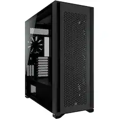 Front. CORSAIR - 7000D AIRFLOW ATX Full-Tower PC Case - Black.