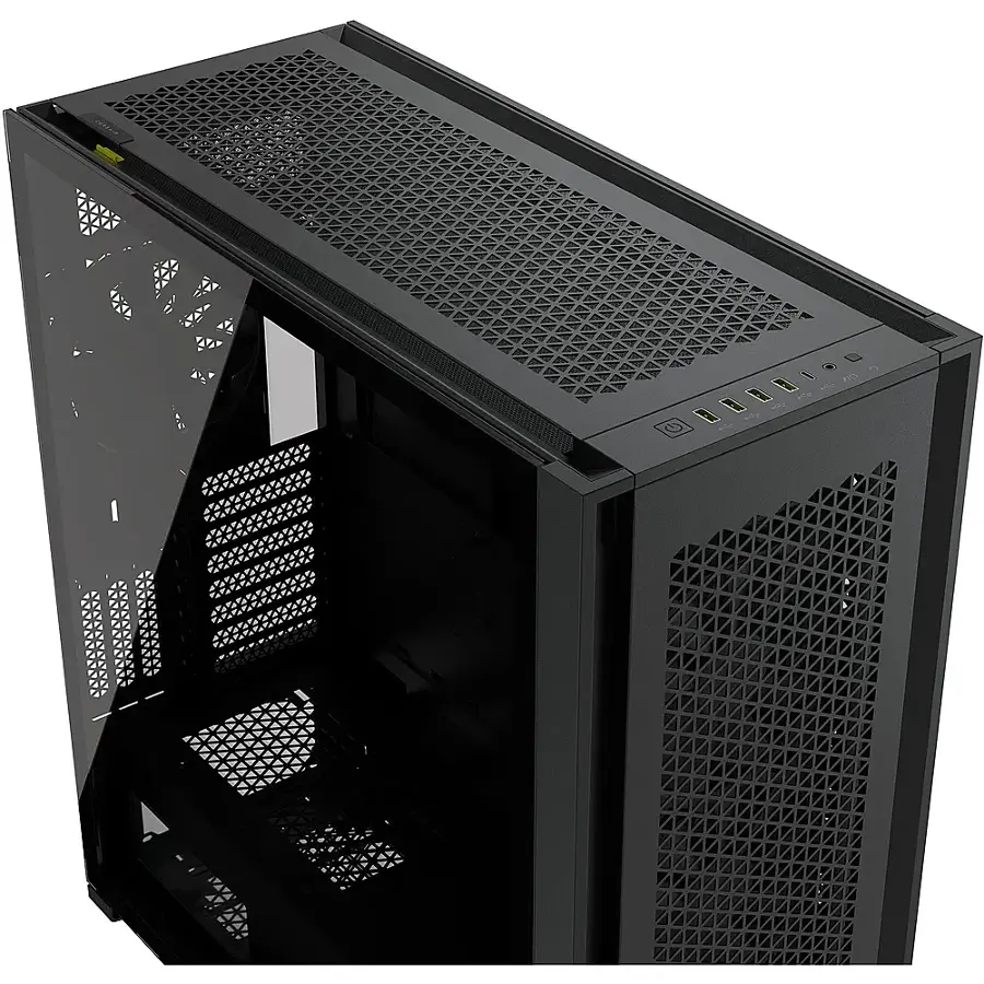 Alt View 20. CORSAIR - 7000D AIRFLOW ATX Full-Tower PC Case - Black.