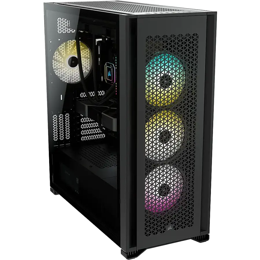Alt View 27. CORSAIR - 7000D AIRFLOW ATX Full-Tower PC Case - Black.