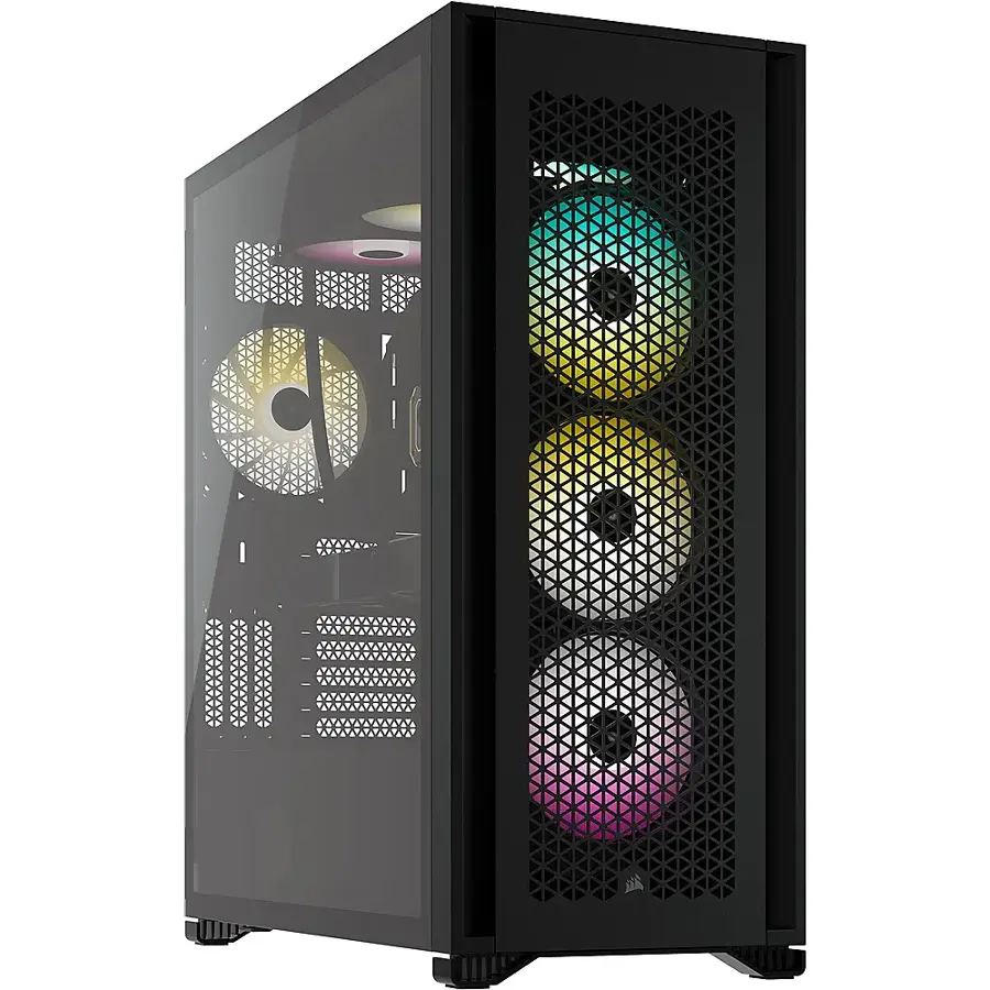 Alt View 28. CORSAIR - 7000D AIRFLOW ATX Full-Tower PC Case - Black.