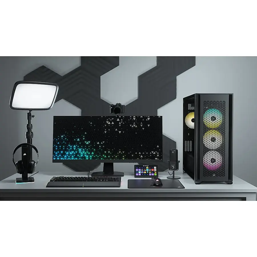 Alt View 40. CORSAIR - 7000D AIRFLOW ATX Full-Tower PC Case - Black.