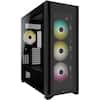 Front. CORSAIR - iCUE 7000X RGB ATX Full-Tower PC Case - Black.