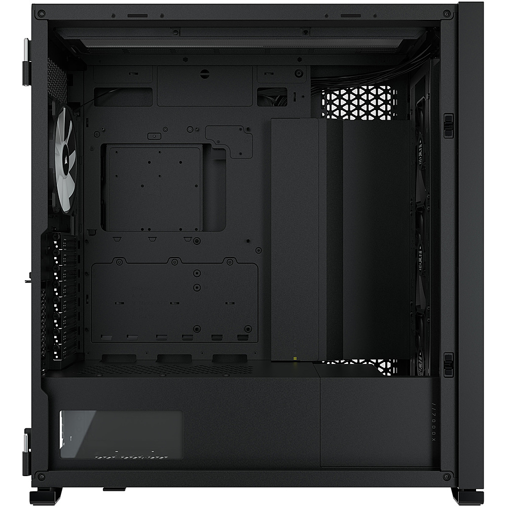 Alt View 16. CORSAIR - iCUE 7000X RGB ATX Full-Tower PC Case - Black.