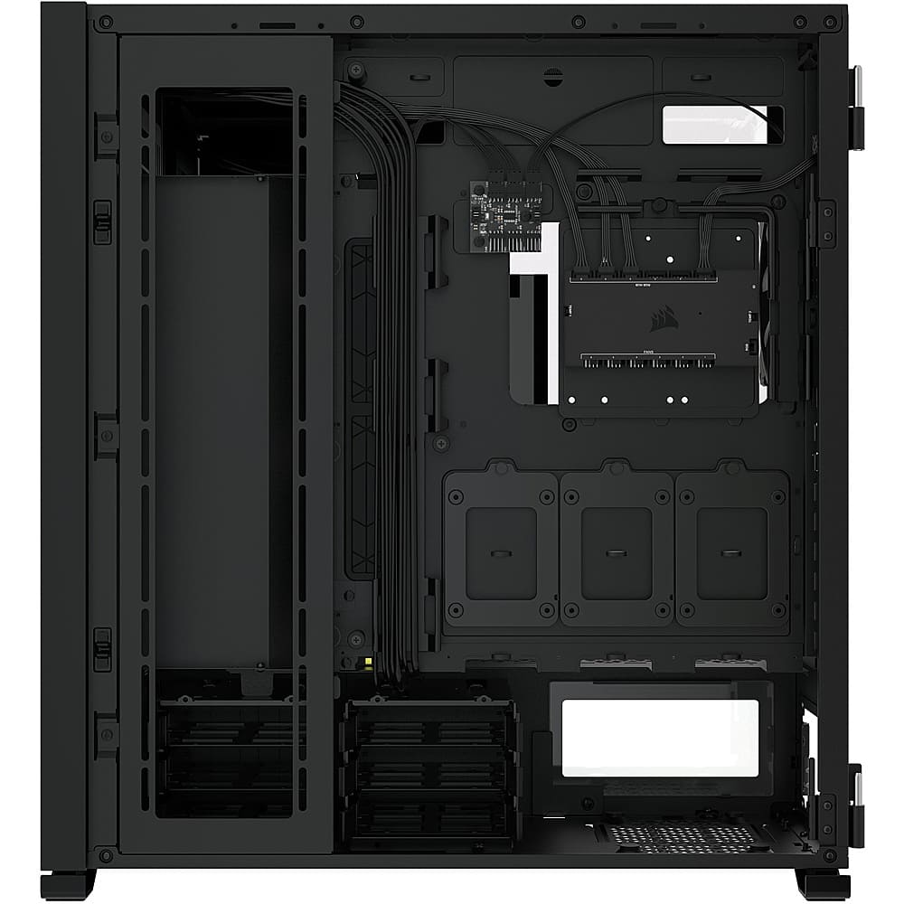 Alt View 29. CORSAIR - iCUE 7000X RGB ATX Full-Tower PC Case - Black.