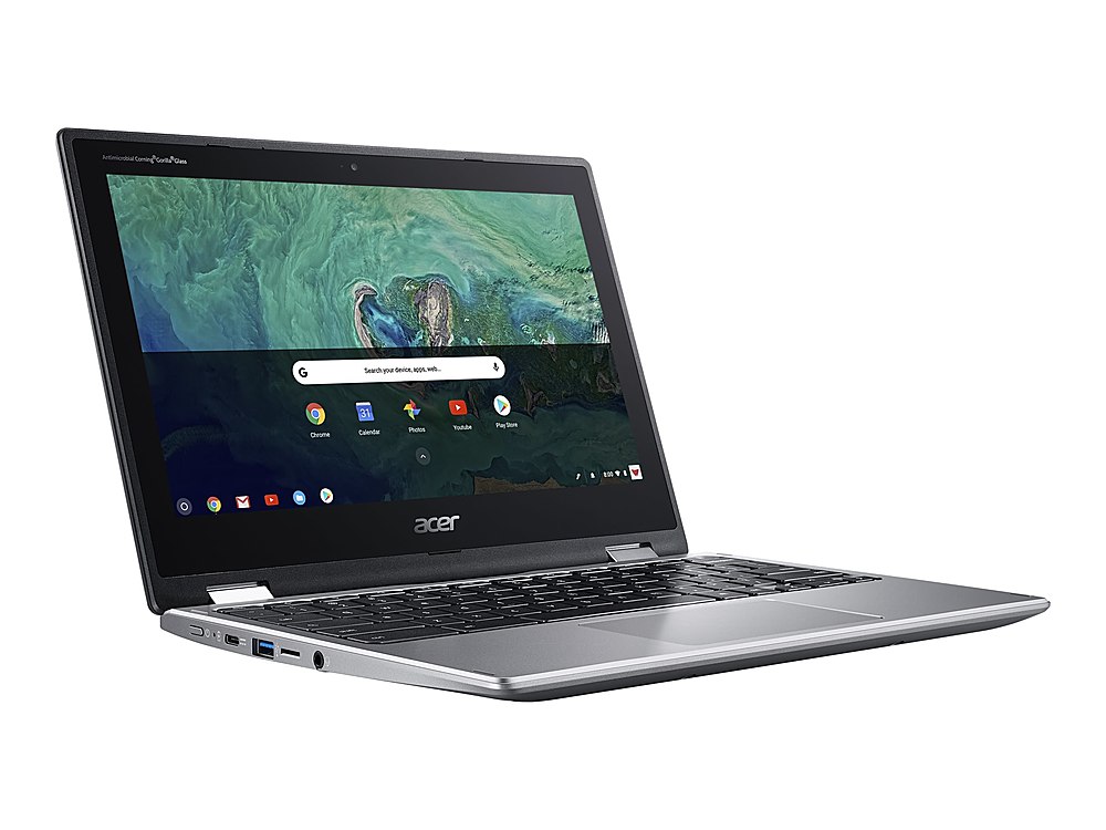 Angle View: Acer Chromebook Spin 311 11.6" Refurbished Chromebook - MediaTek - 4GB Memory - 64GB eMMC - Chrome OS