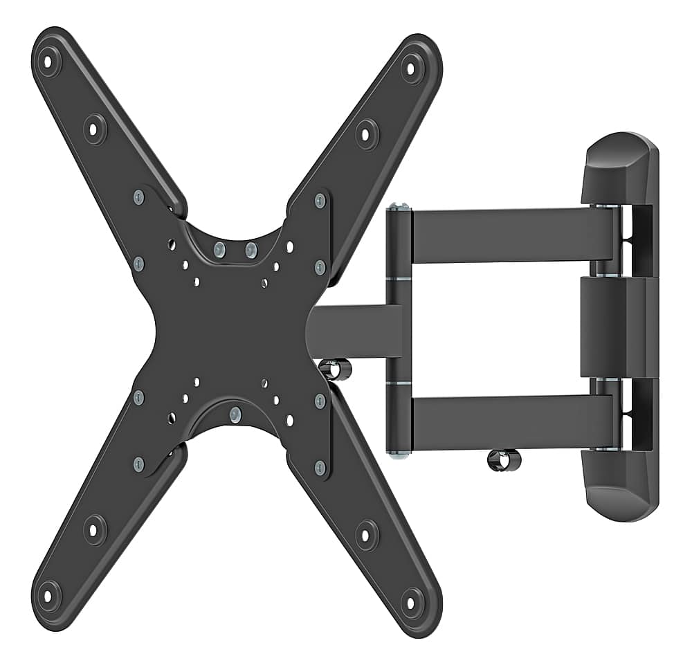 Front. Peerless-AV - Full-Motion Tilt, Rotate Display TV Wall Mount For Most 32" - 50" Flat Panel Displays,TVs - Matte Black.
