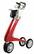Alt View 13. byAcre - Carbon Ultralight Regular Rollator, 16.5" Seat Width, Supports up to 285lbs - Red Frame.