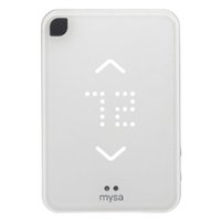 Mysa - Smart Thermostat for AC and Mini-Splits - White - Front_Zoom