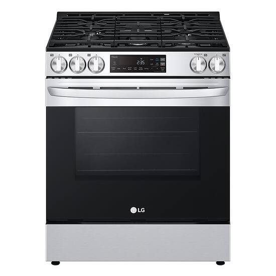 LG 5.3 Cu. Ft. Smart Slide In Gas Range with EasyClean and