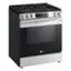 Alt View 17. LG - 5.3 Cu. Ft. Smart Slide-In Gas Range with EasyClean and SuperBoil Burner - PrintProof Stainless Steel.